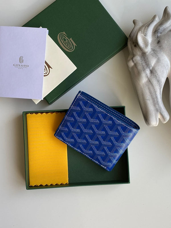 WALLET GOYARD BLUE