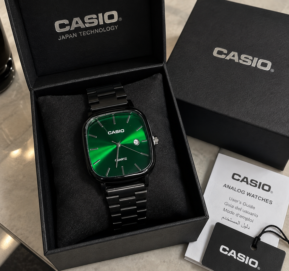 Casio Noire Tableau Vert