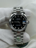 ROLEX OYSTER GRIS TABLEAU NOIRE