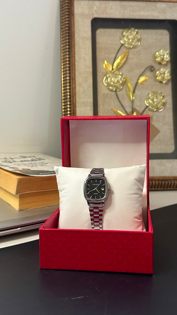 Casio femme gris tableau noire