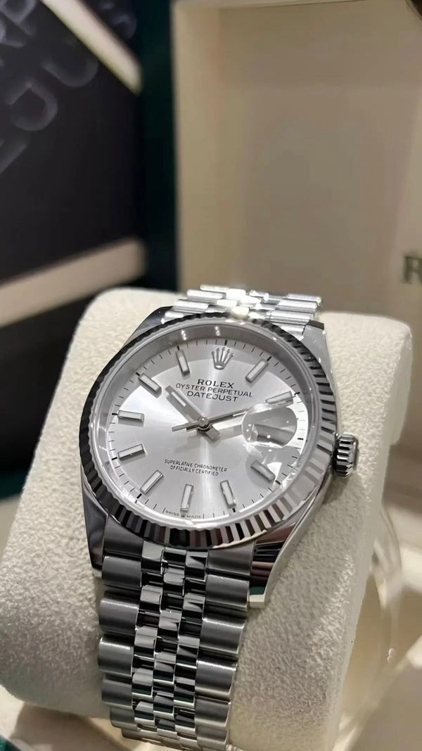 ROLEX OYSTER GRIS TABLEAU GRIS
