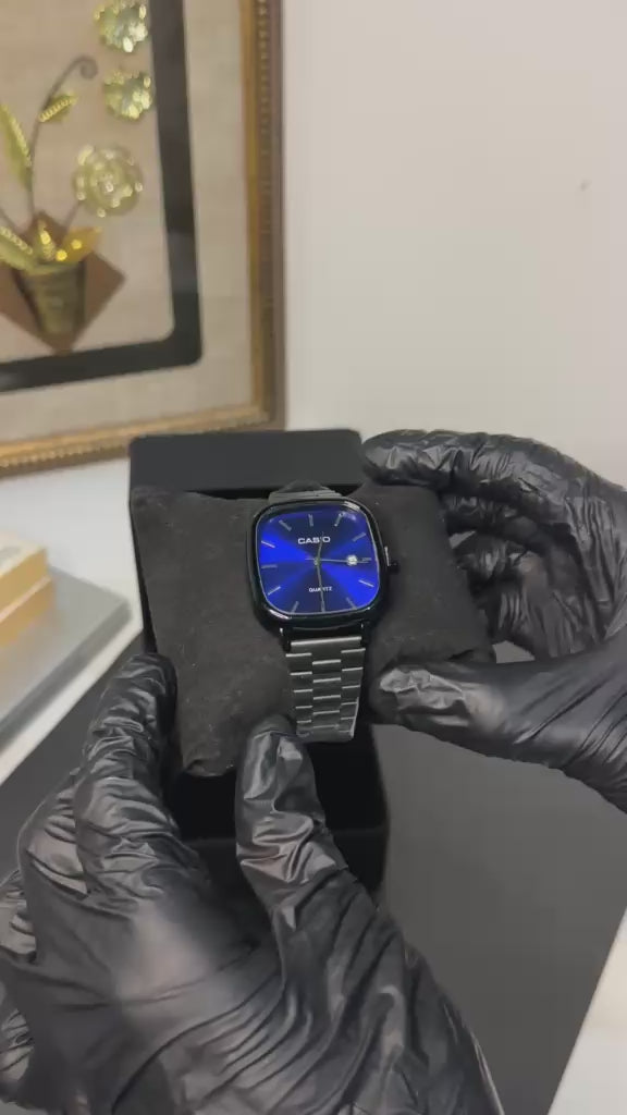 CASIO NOIRE TABLEAU BLEU