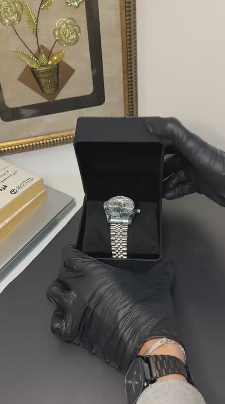 ROLEX OYSTER GRIS TABLEAU GRIS